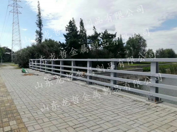 橋梁河道防撞護(hù)欄工程案例